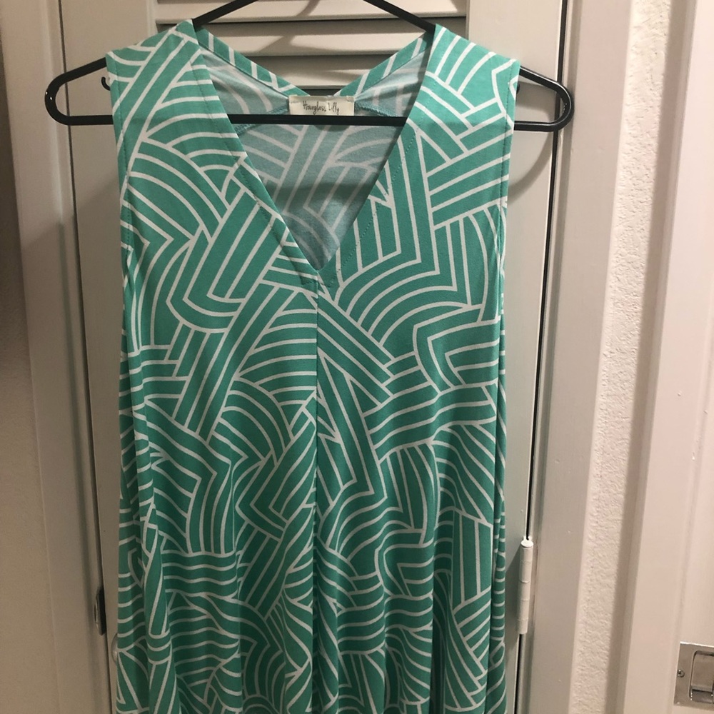 Rainbow lane mint top. NWOT